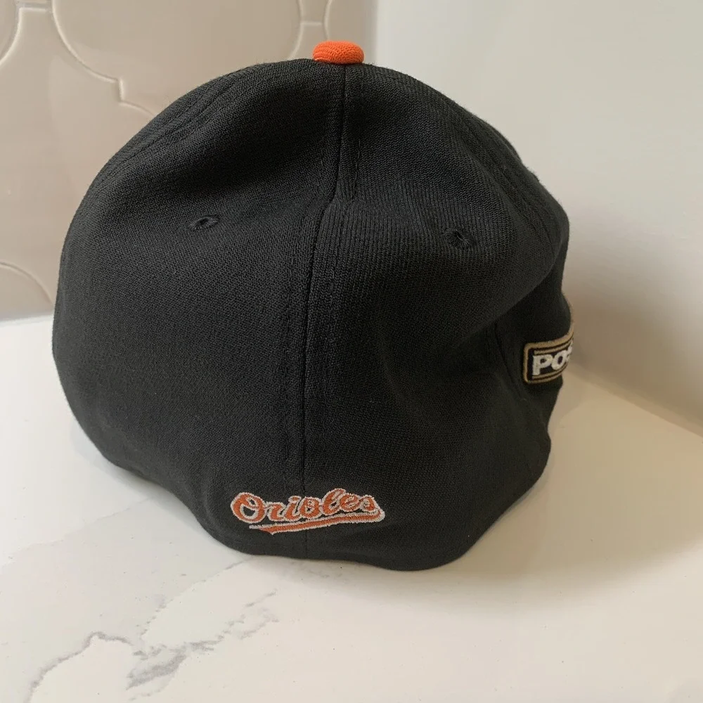 New Era Baltimore Orioles 39THIRTY MLB 2024 Postseason Black Hat Medium/Large